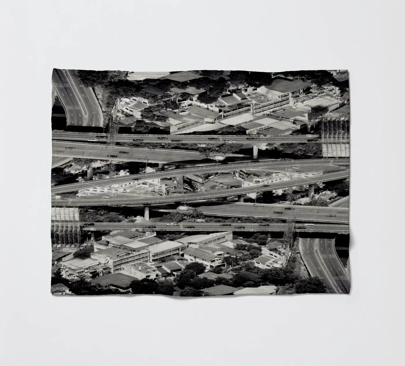 Cofluence fleece blanket by Eugene Soloviev