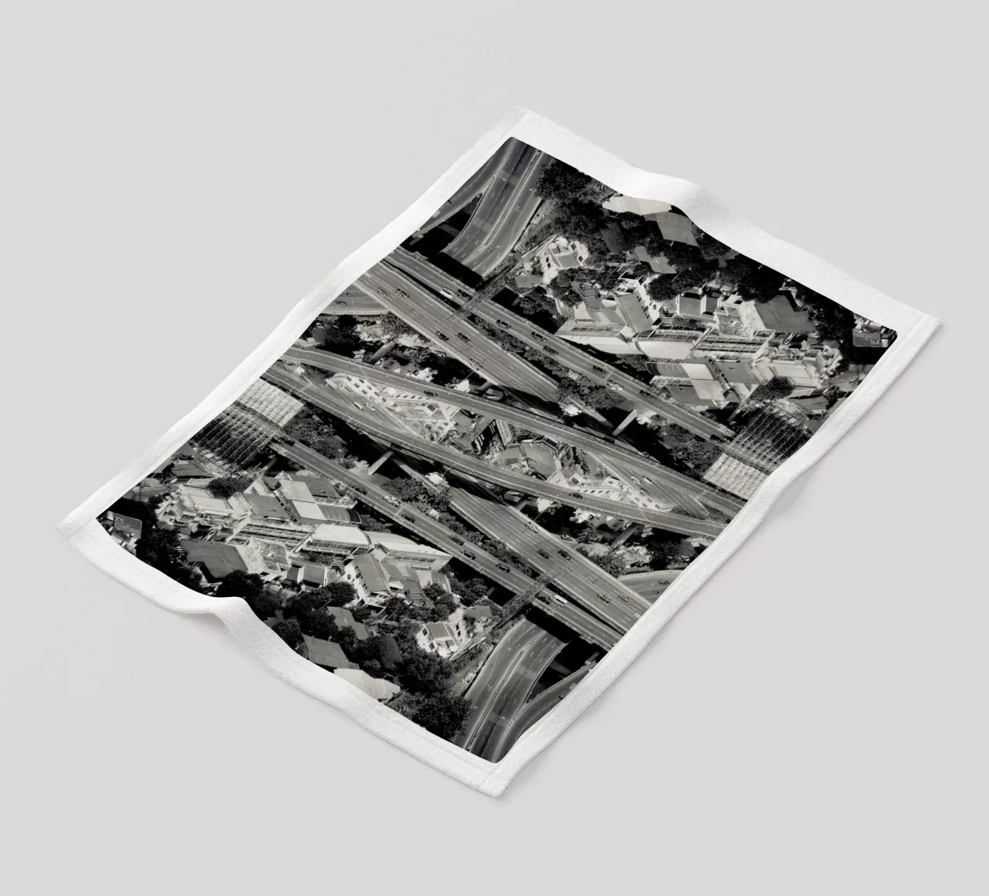 Cofluence fleece blanket by Eugene Soloviev