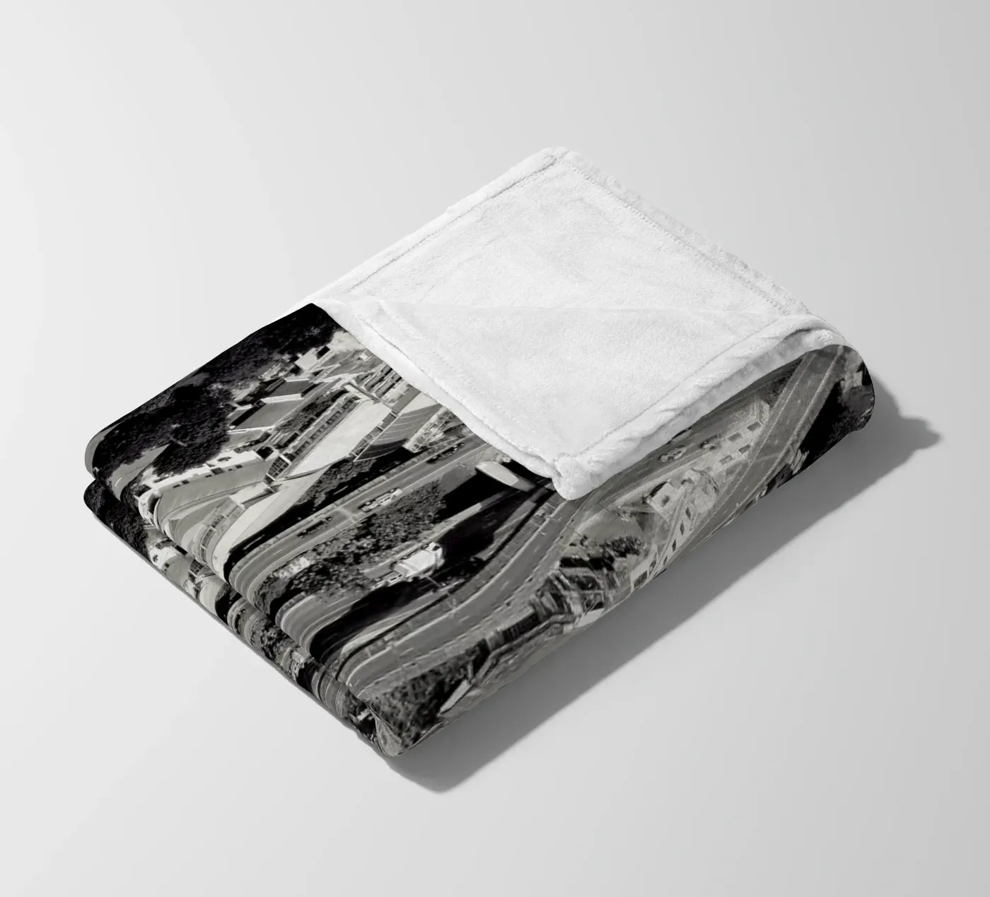 Cofluence fleece blanket by Eugene Soloviev