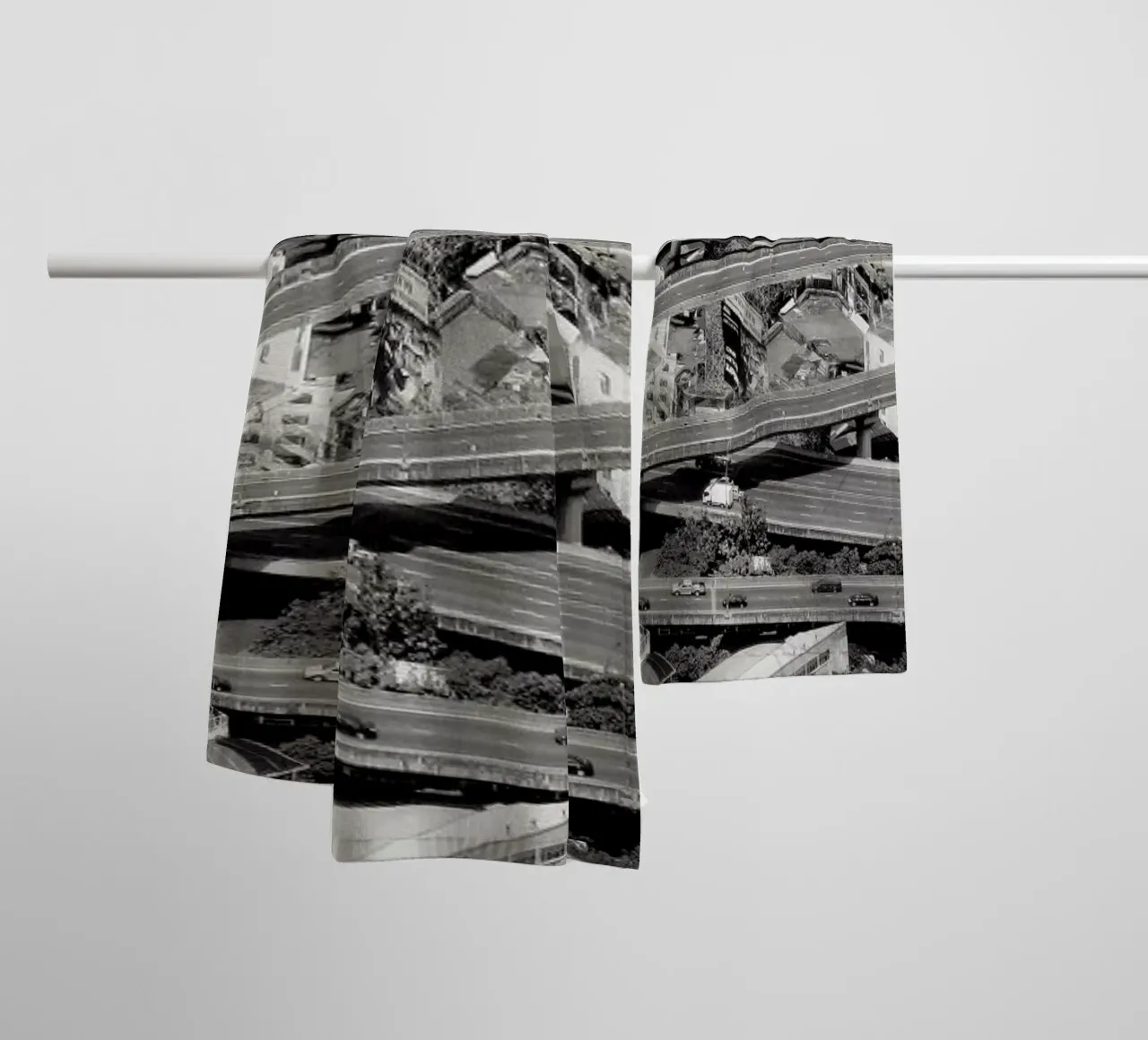 Cofluence asciugamano da bagno da Eugene Soloviev