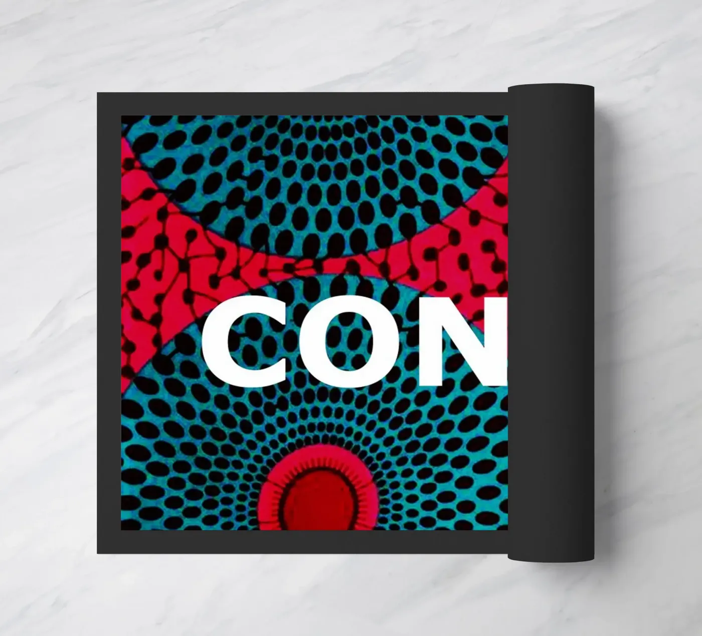 Congo deurmat van Mathudace Créas