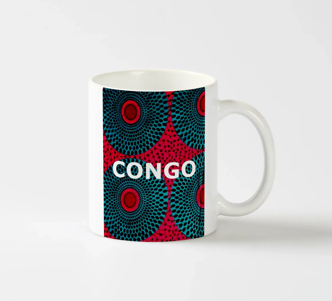Congo tazza in ceramica da Mathudace Créas