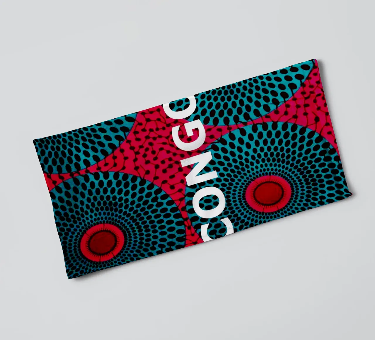 Congo Handtuch von Mathudace Créas