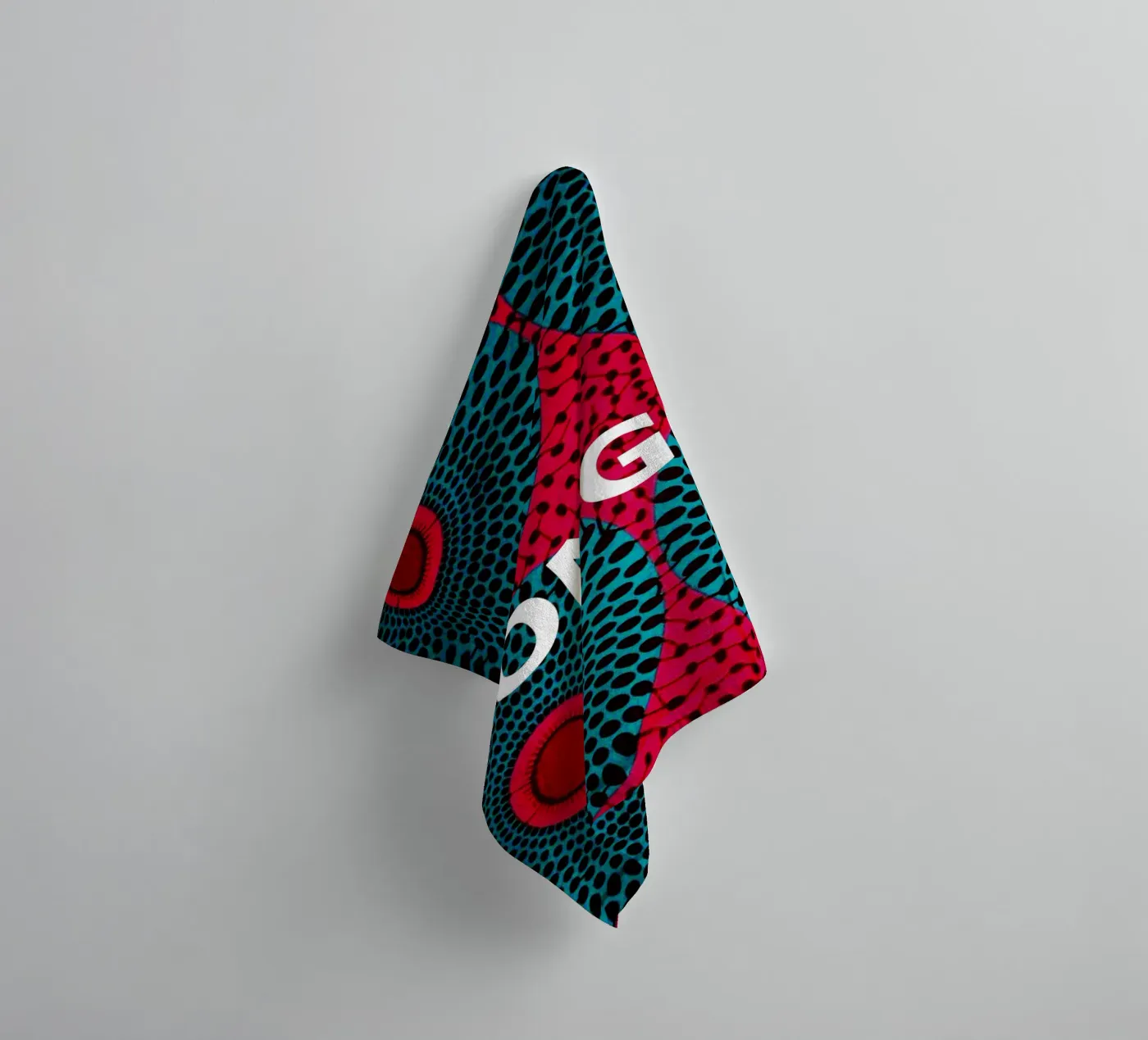 Congo badhanddoek van Mathudace Créas