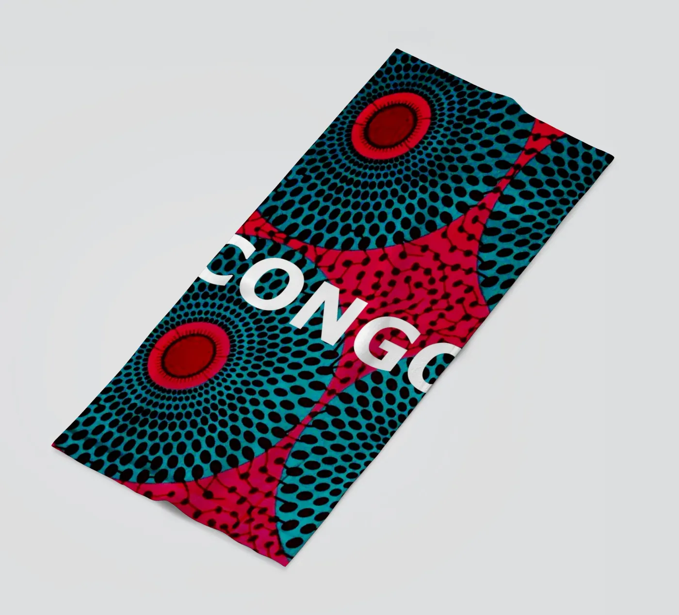 Congo strandhanddoek van Mathudace Créas