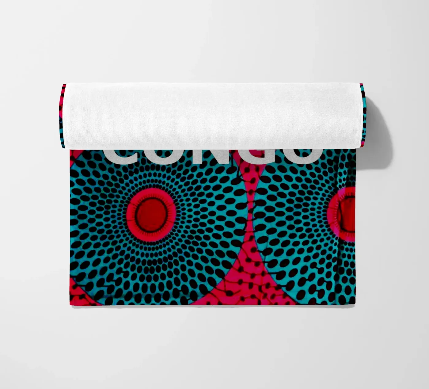 Congo strandhanddoek van Mathudace Créas