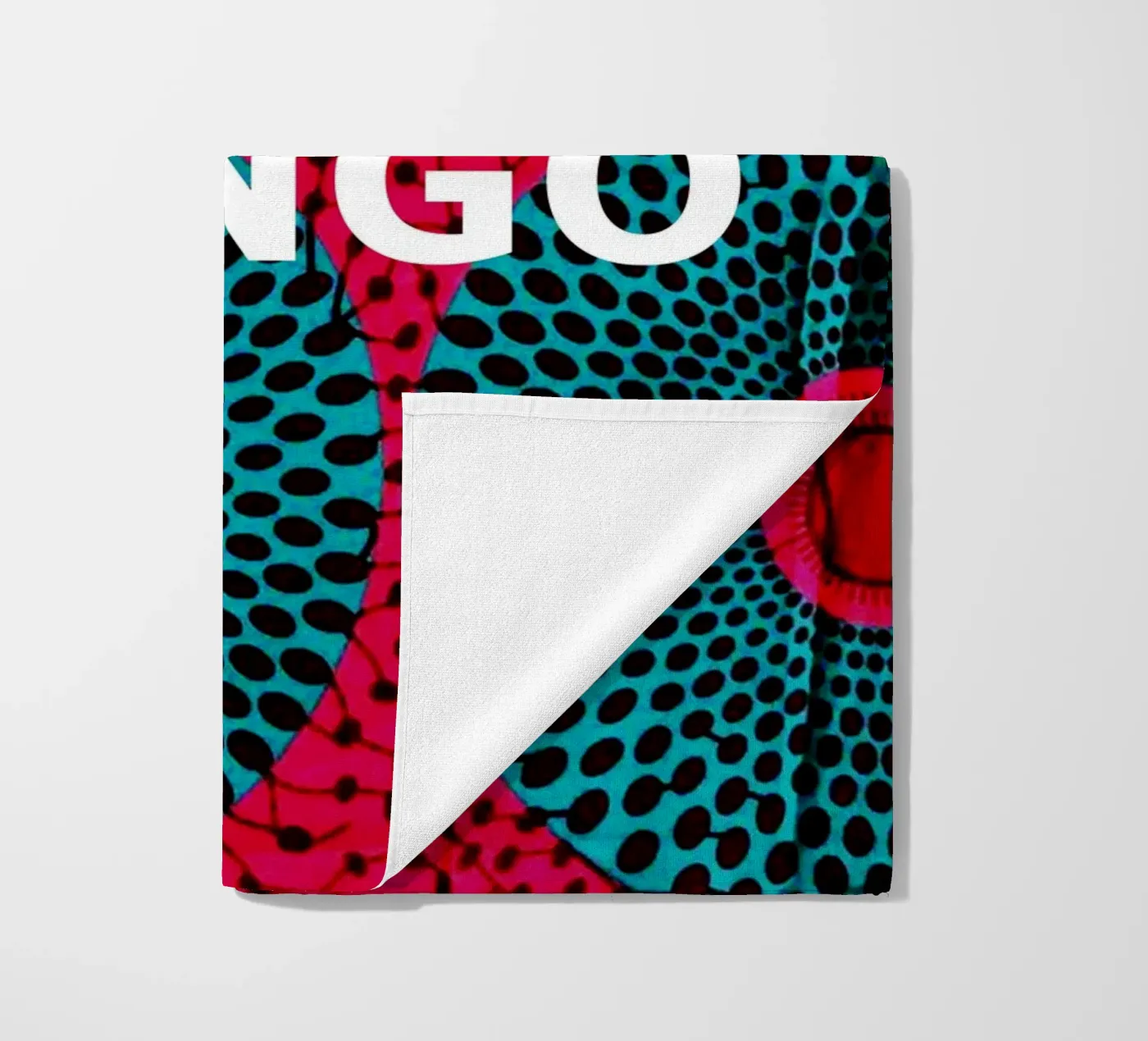 Congo strandhanddoek van Mathudace Créas