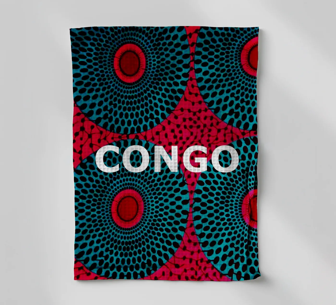 Congo Geschirrtuch von Mathudace Créas