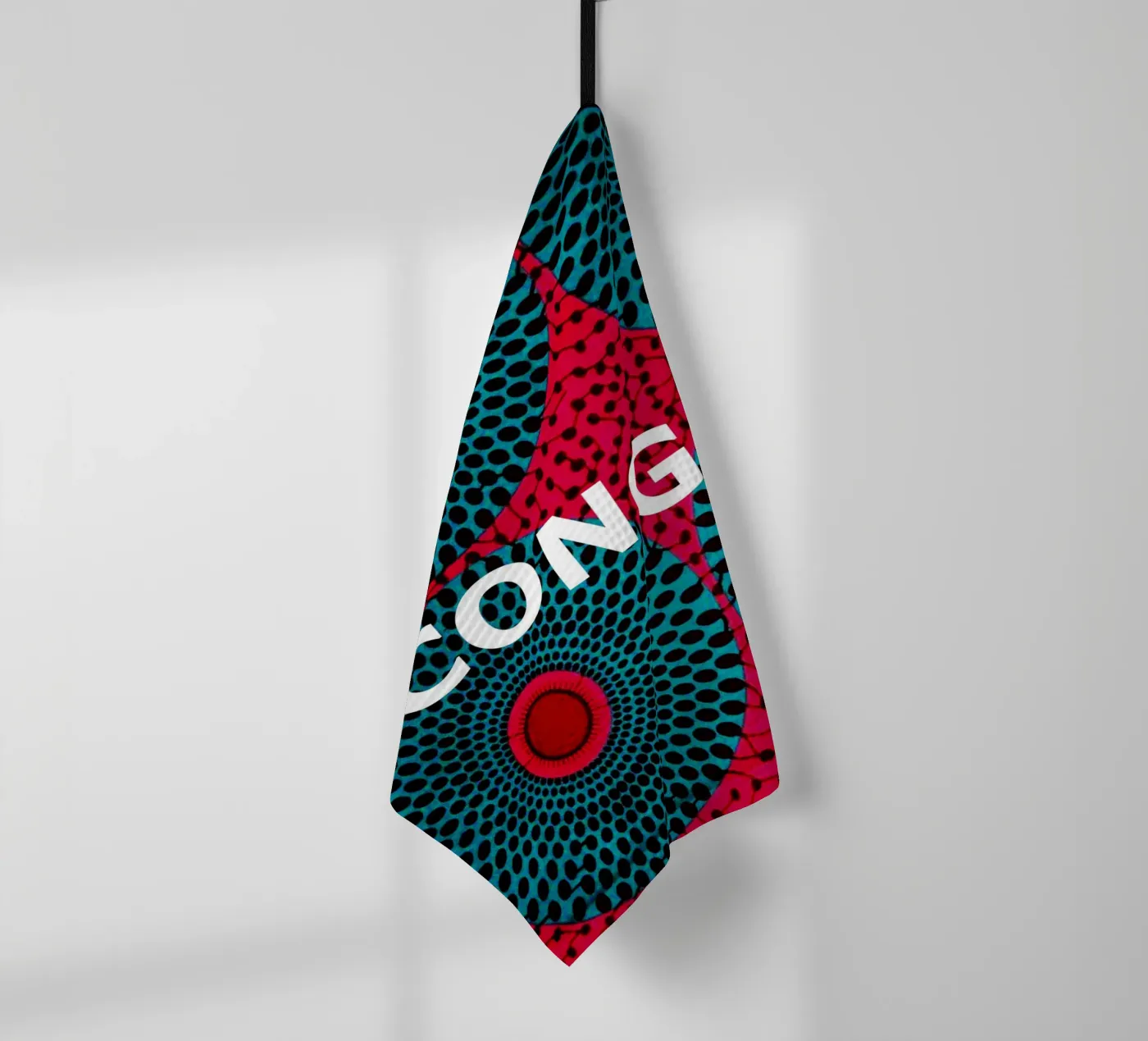 Congo Geschirrtuch von Mathudace Créas