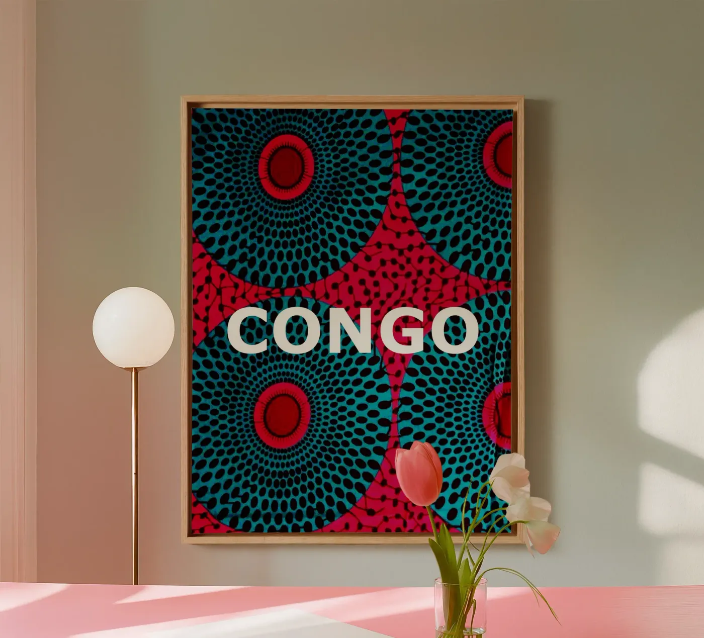 Congo canvas van Mathudace Créas