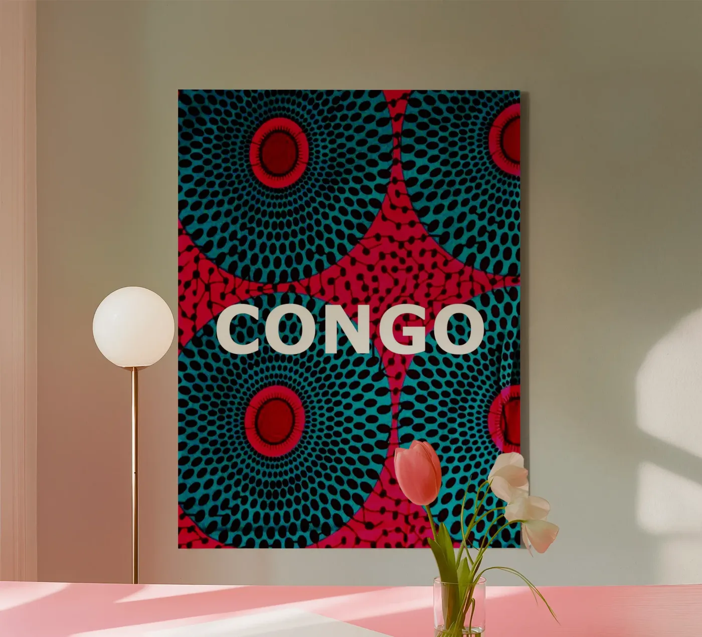 Congo canvas van Mathudace Créas