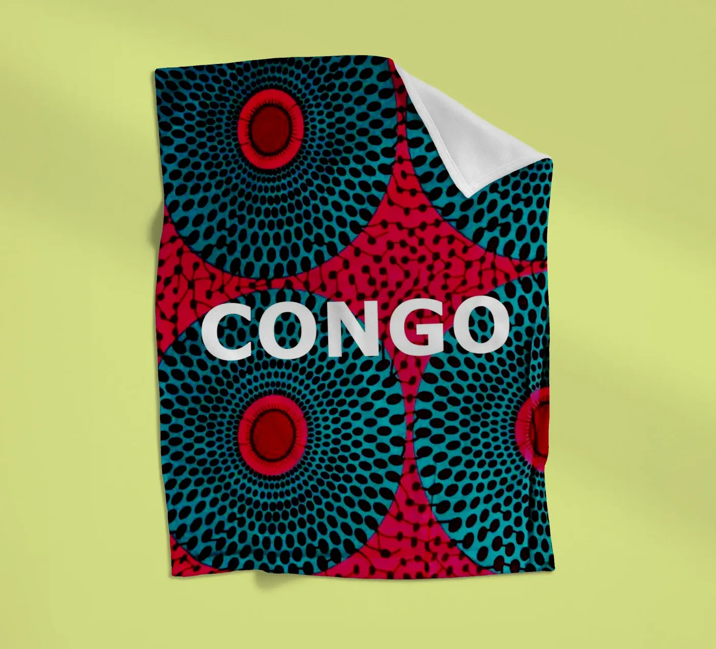 Congo Fleecedecke von Mathudace Créas