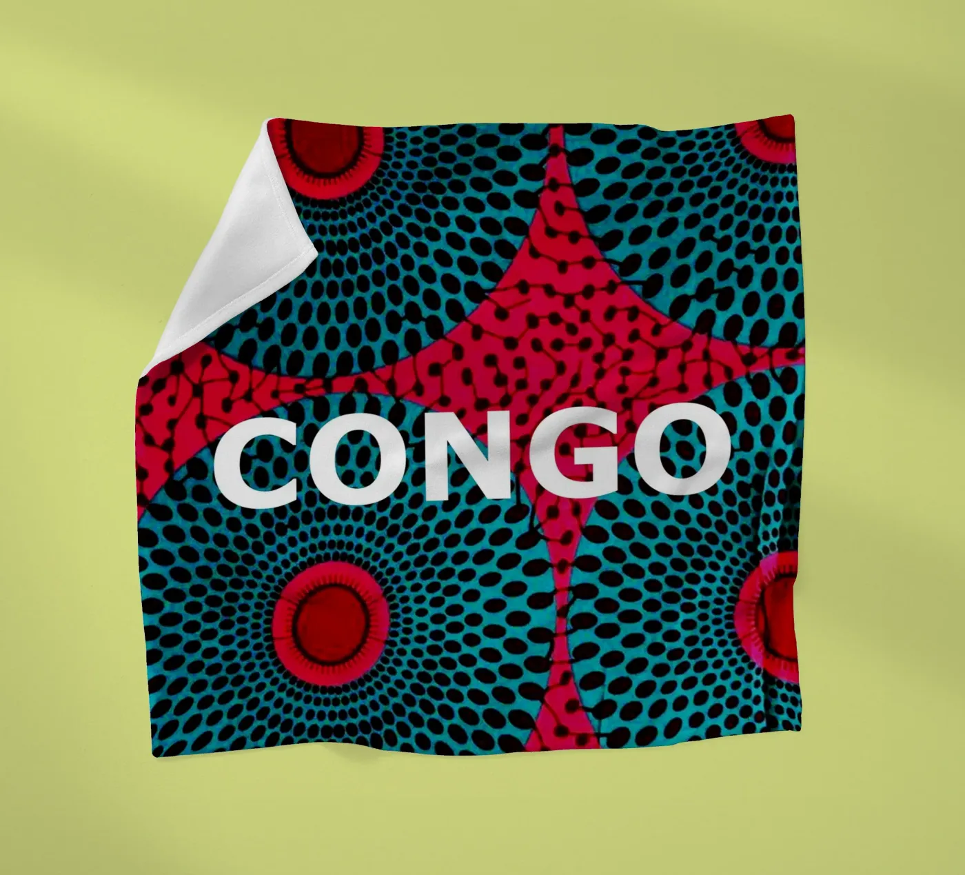 Congo Fleecedecke von Mathudace Créas