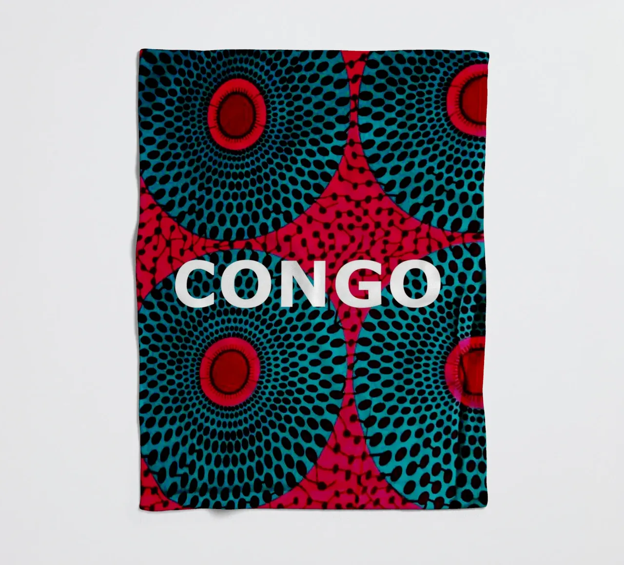 Congo Fleecedecke von Mathudace Créas