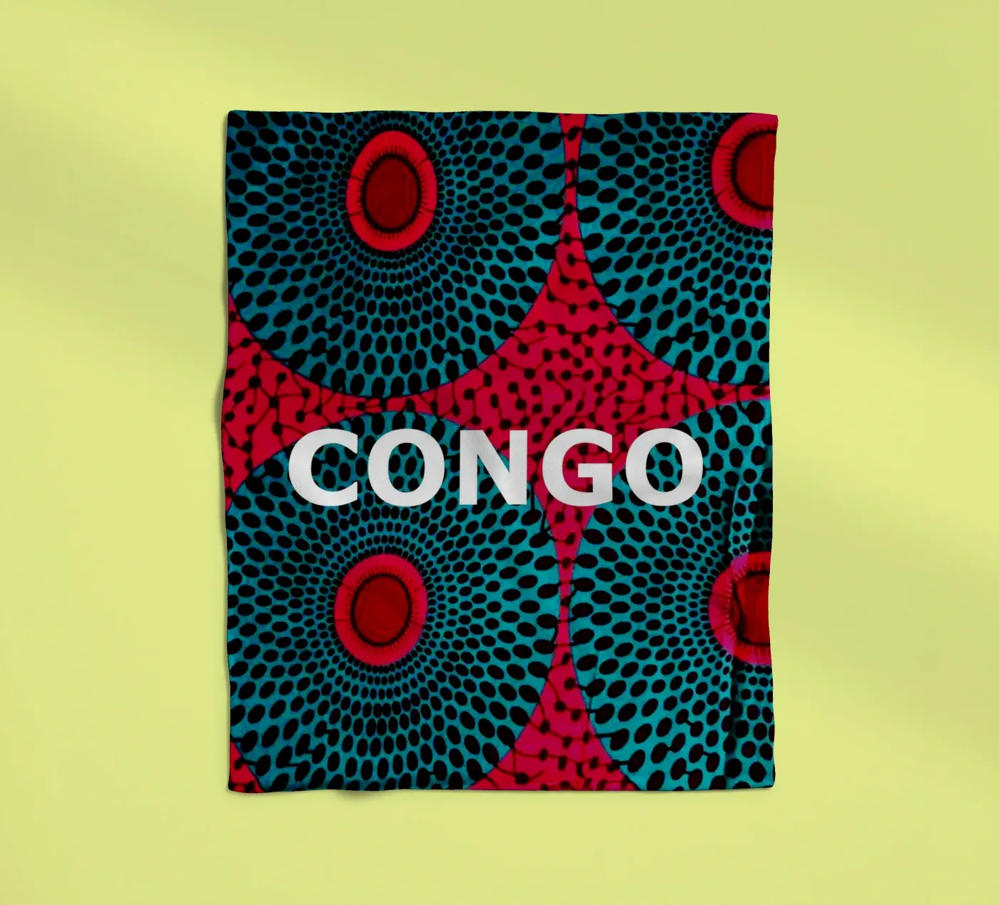 Congo Fleecedecke von Mathudace Créas