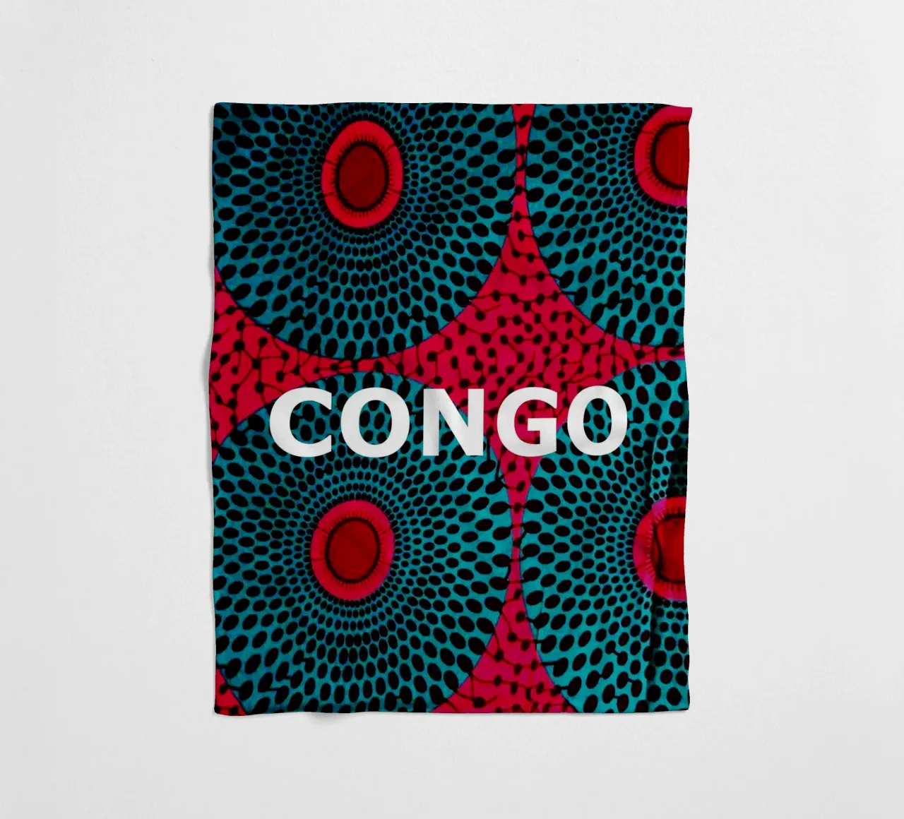 Congo Fleecedecke von Mathudace Créas