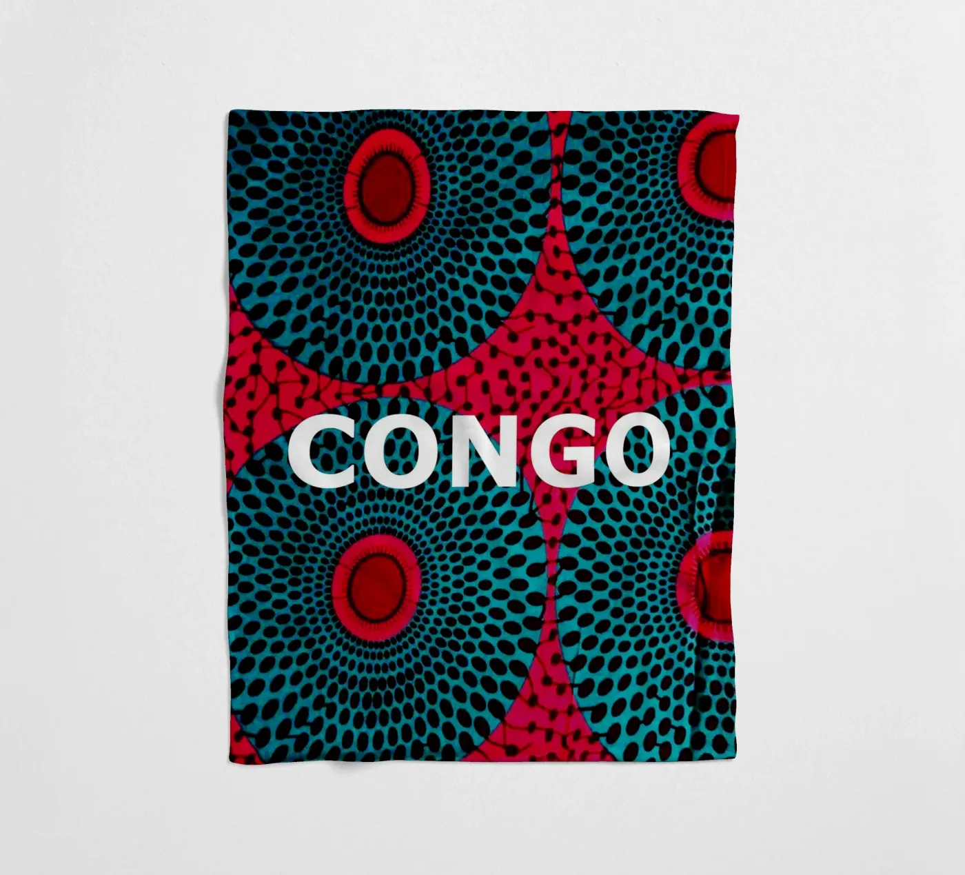 Congo Fleecedecke von Mathudace Créas