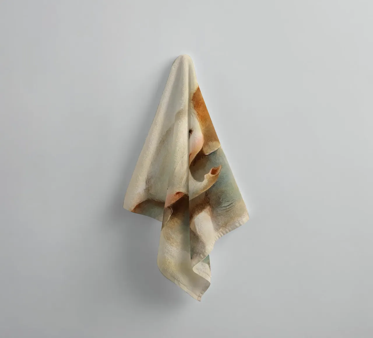 Olifantenkwekerij badhanddoek van Imagine