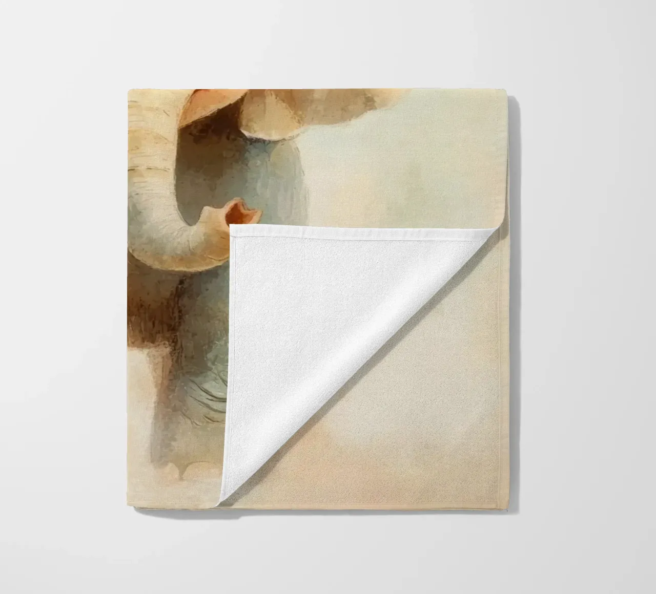 Elephant nursery beach towel by Imagine