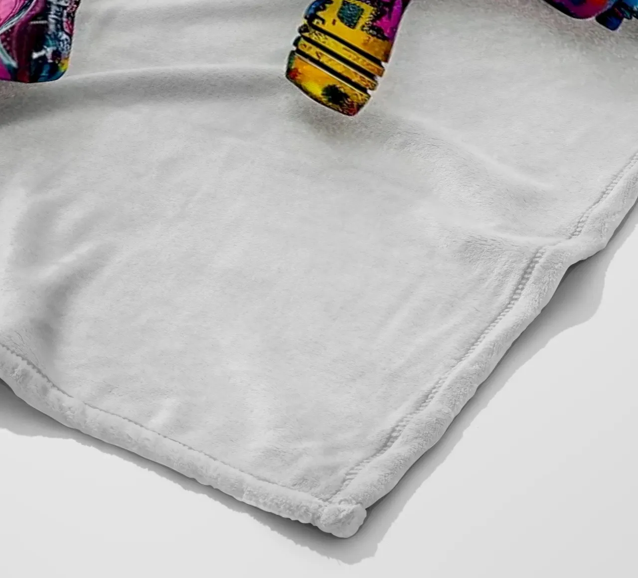 Pop art PUBG M416 Graffiti coperta in pile da FreeArtStudio