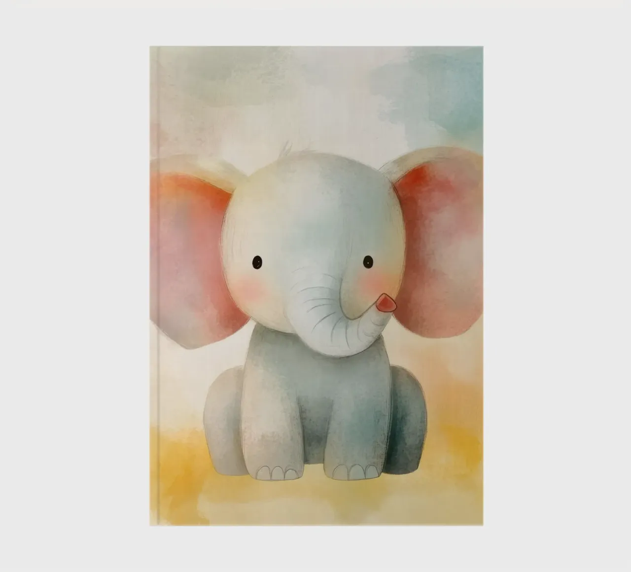 Elephant nursery notebook by Imagine
