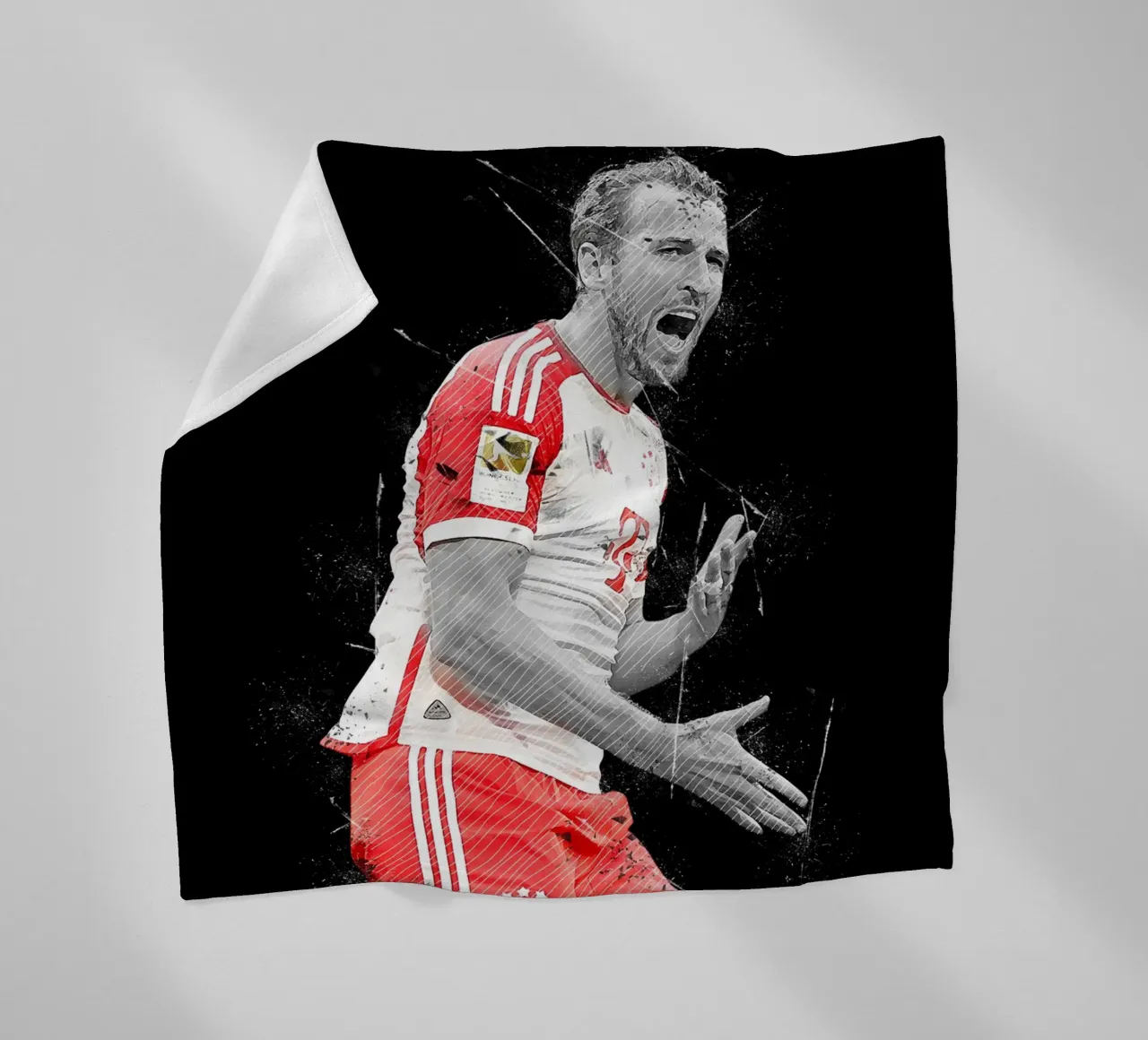 Harry Kane coperta in pile da tenten