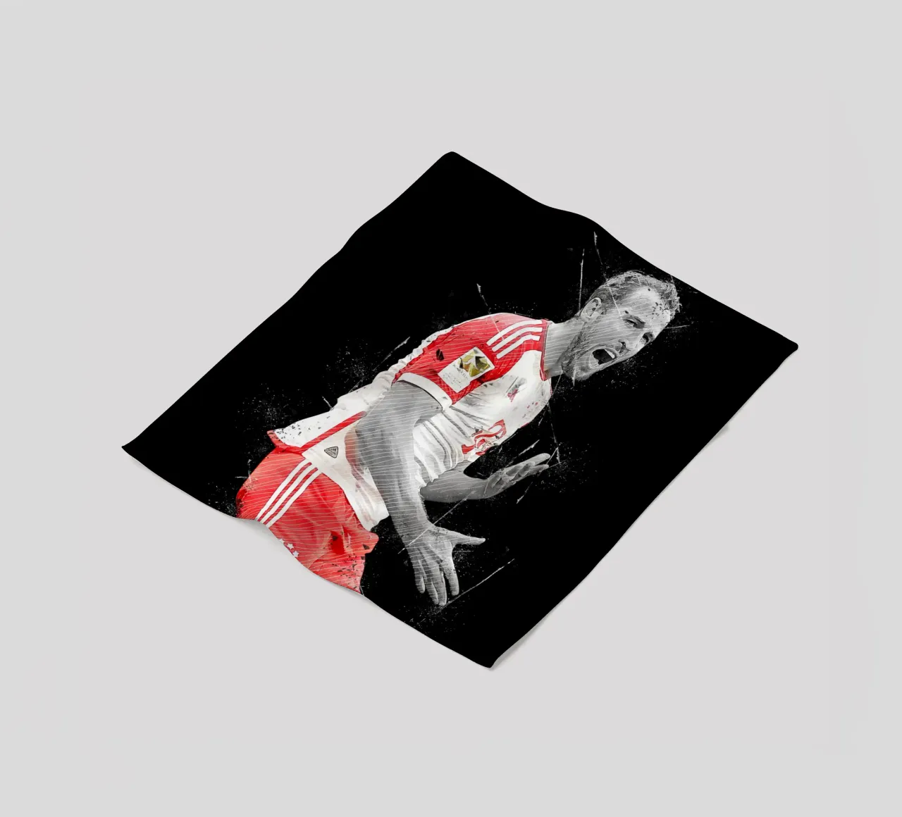 Harry Kane coperta in pile da tenten