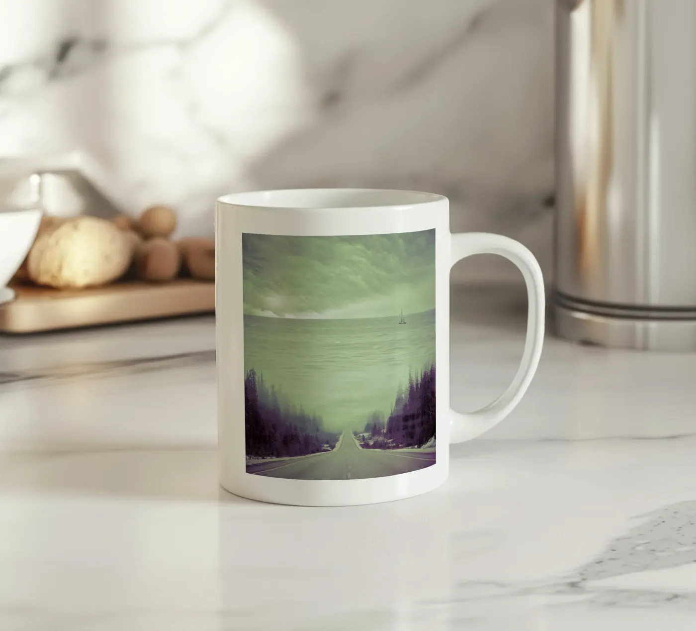 Dubcism ceramic mug by Eugene Soloviev