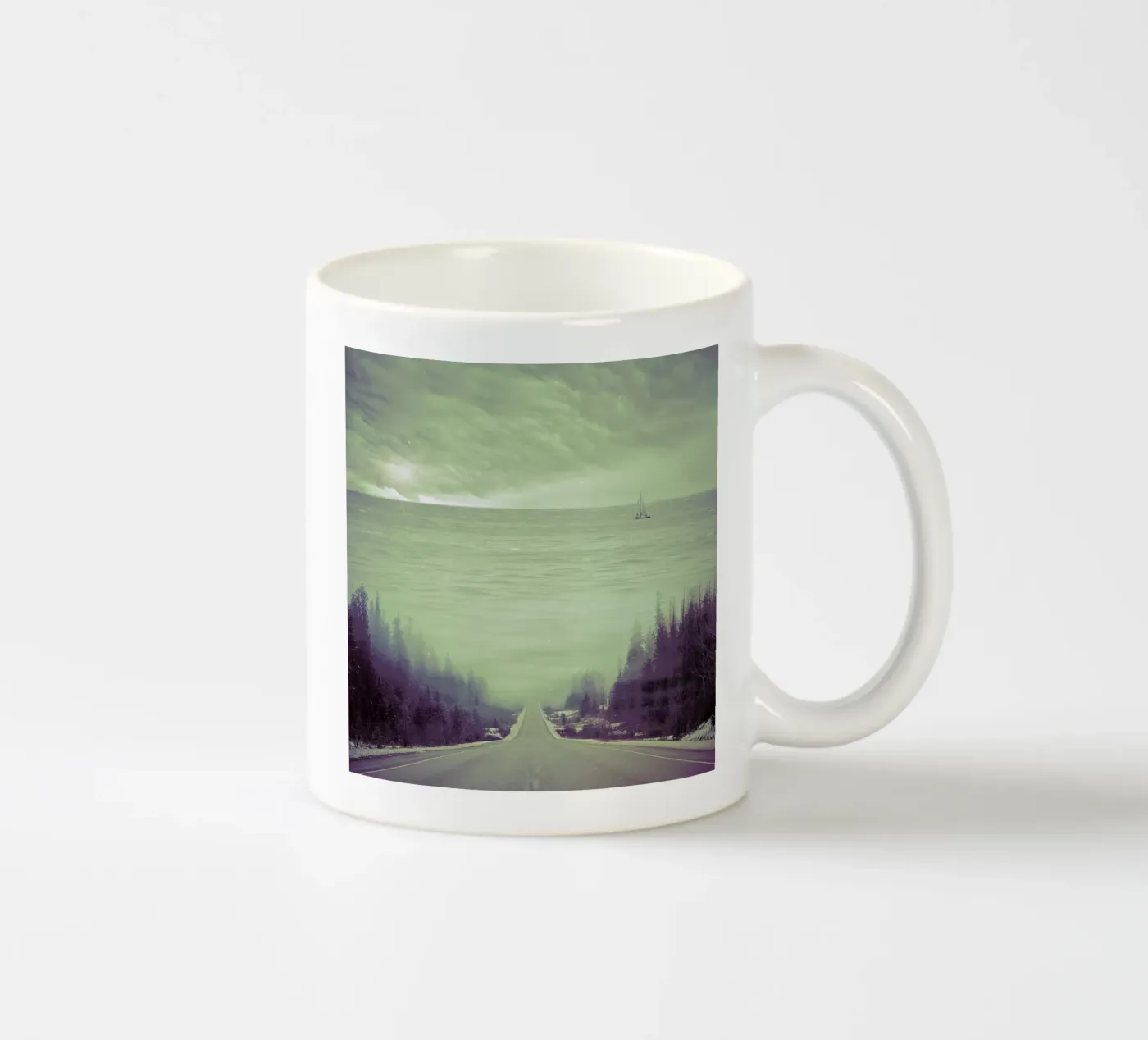 Dubcism ceramic mug by Eugene Soloviev