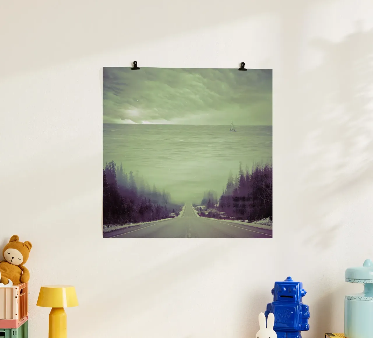 Dubcism poster con telaio in plastica da Eugene Soloviev