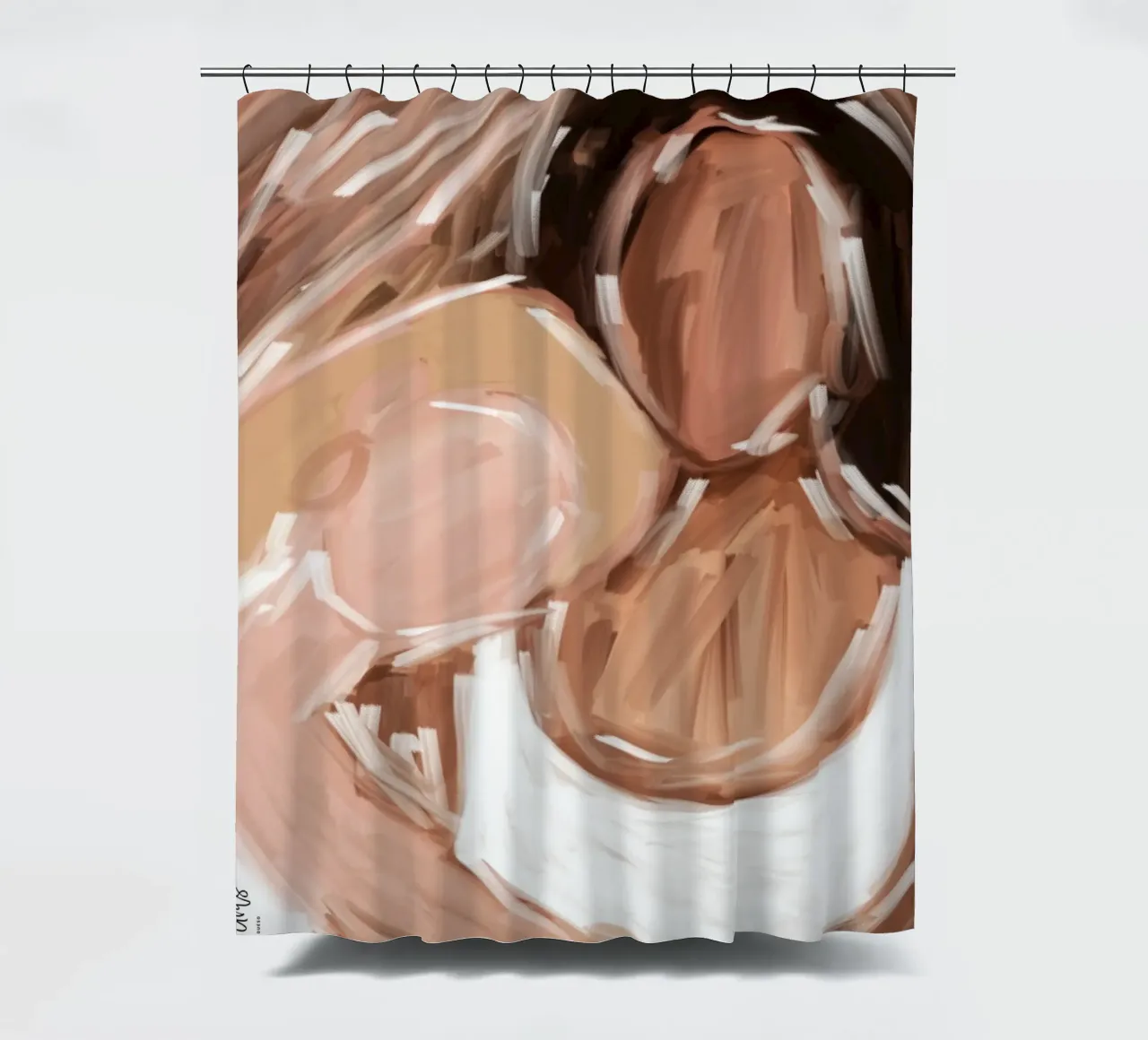 Afro Sisters shower curtain by Mathudace Créas