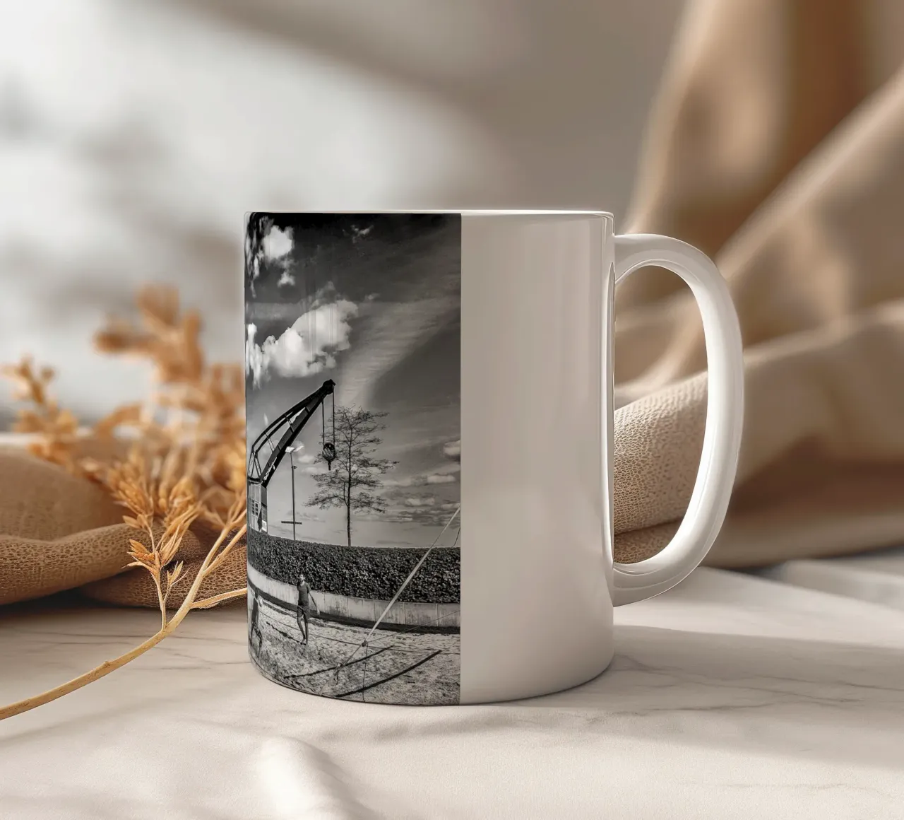 Krähne-Volley tazza in ceramica da Edenart