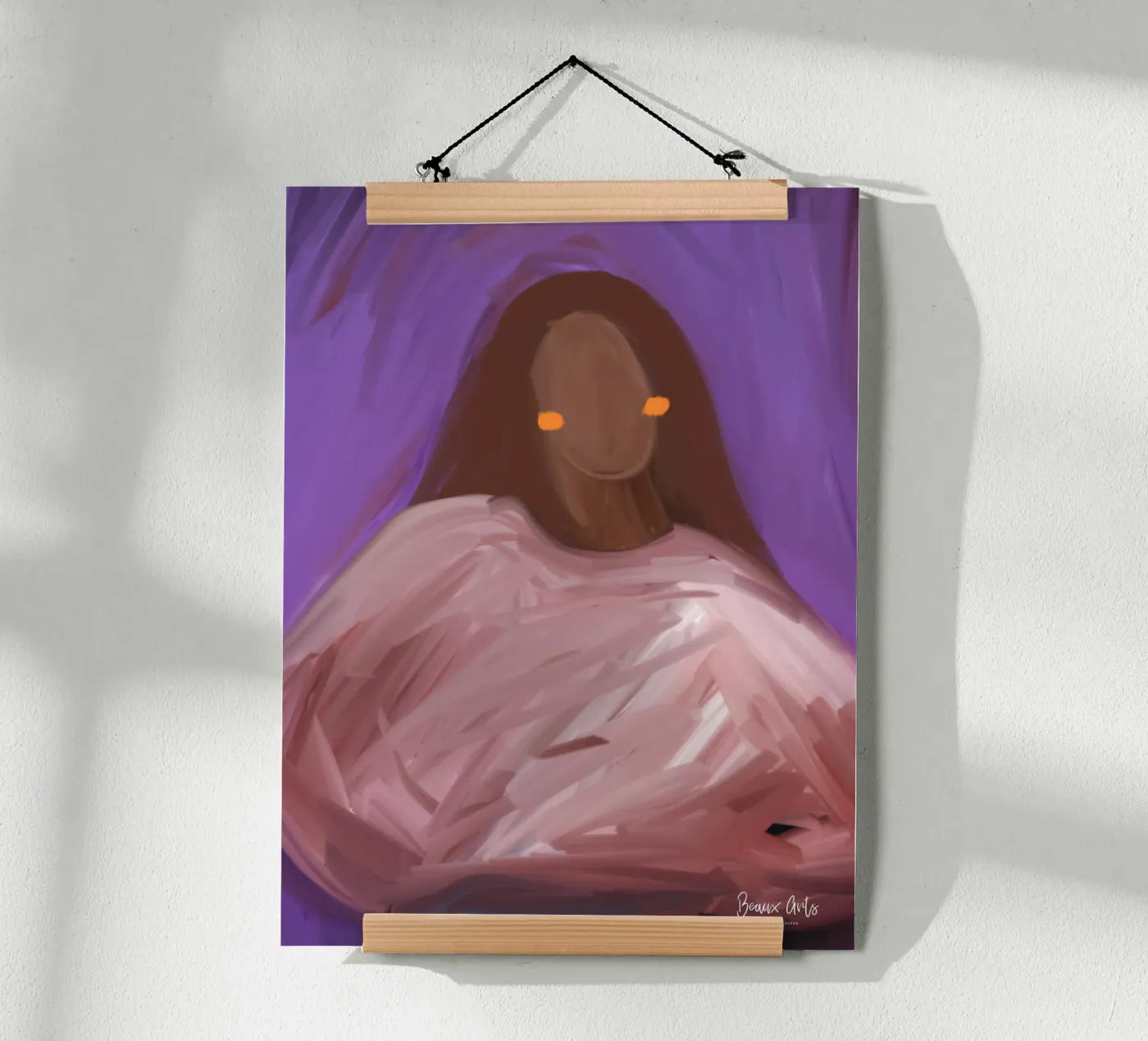 Afro Altitude poster van Mathudace Créas