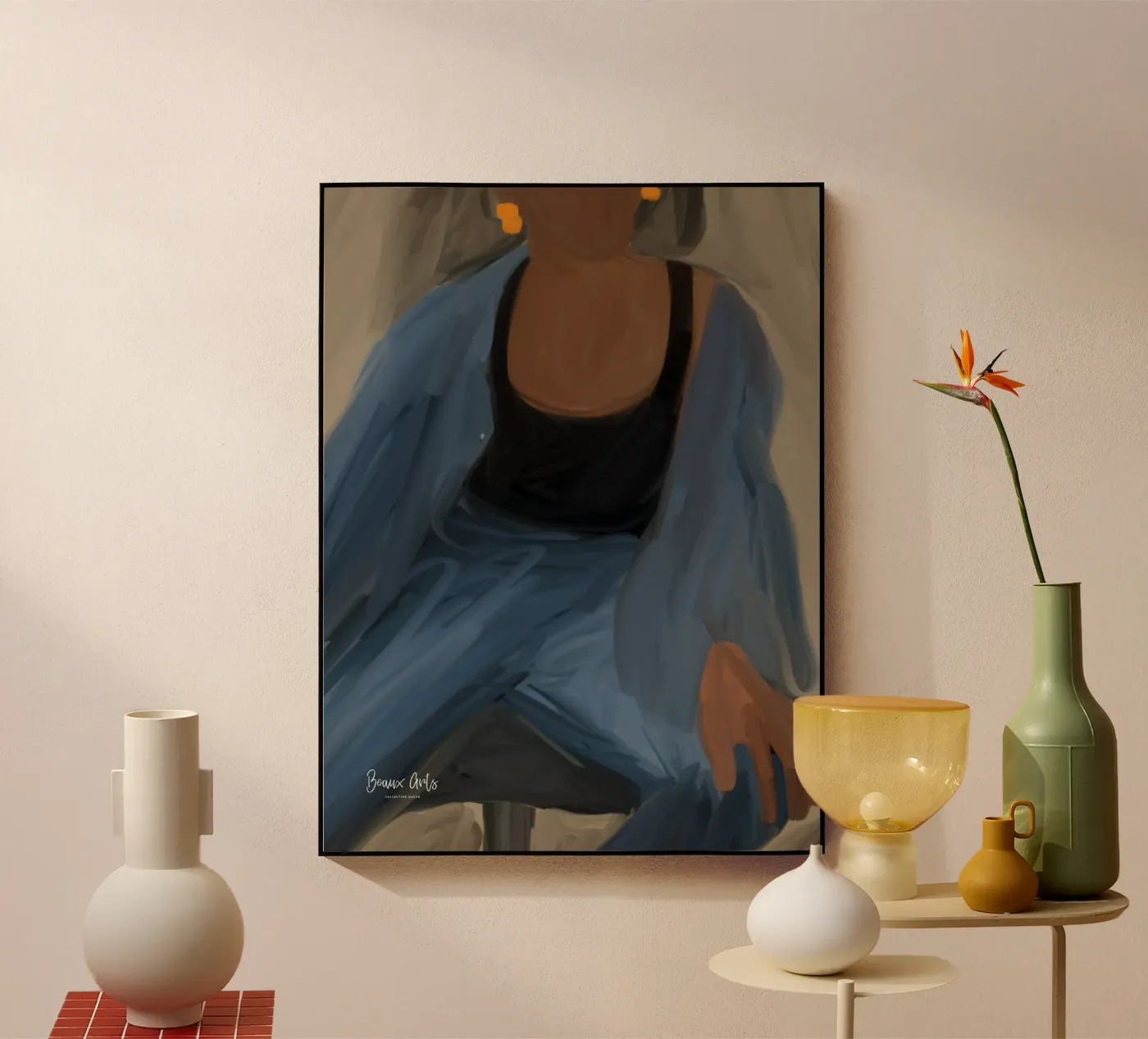 Afro Style acryl van Mathudace Créas