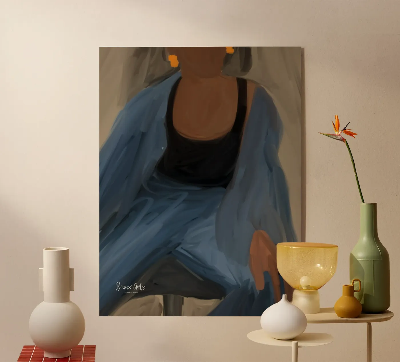 Afro Style Acryl-Glas von Mathudace Créas