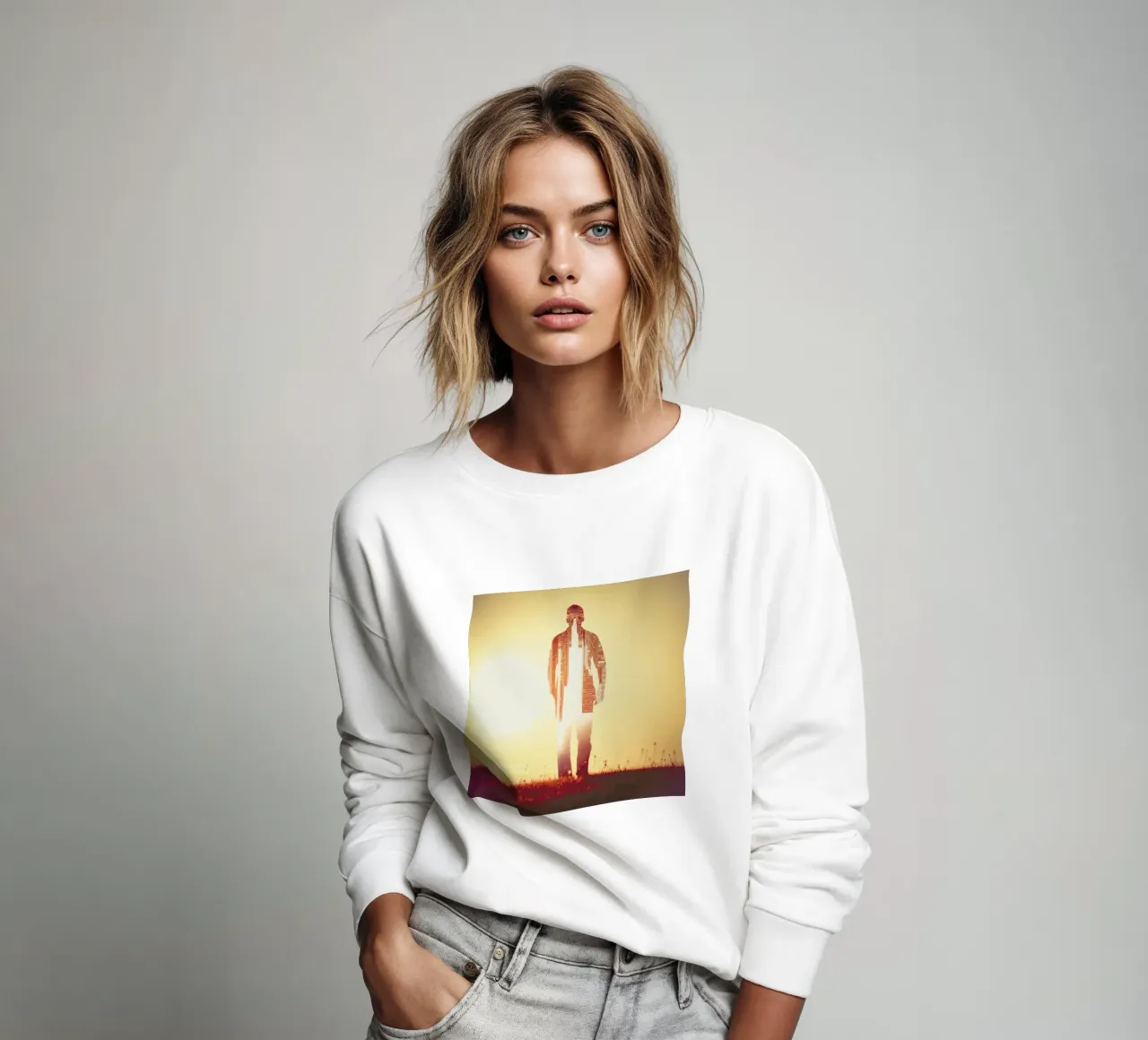 Time Manager Sweatshirt von Eugene Soloviev