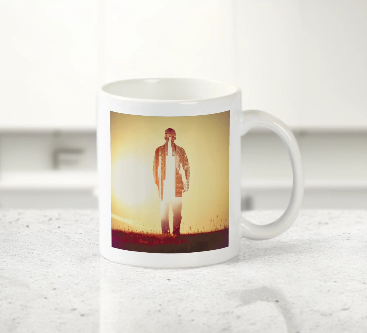 Time Manager tazza in ceramica da Eugene Soloviev