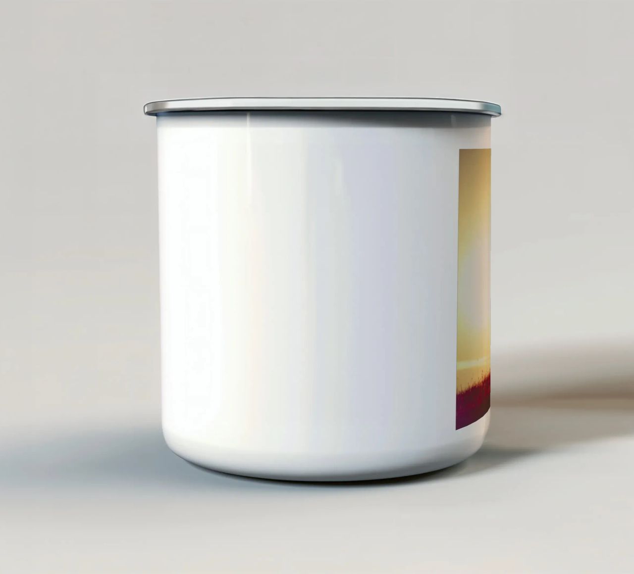 Time Manager tazza in smalto da Eugene Soloviev