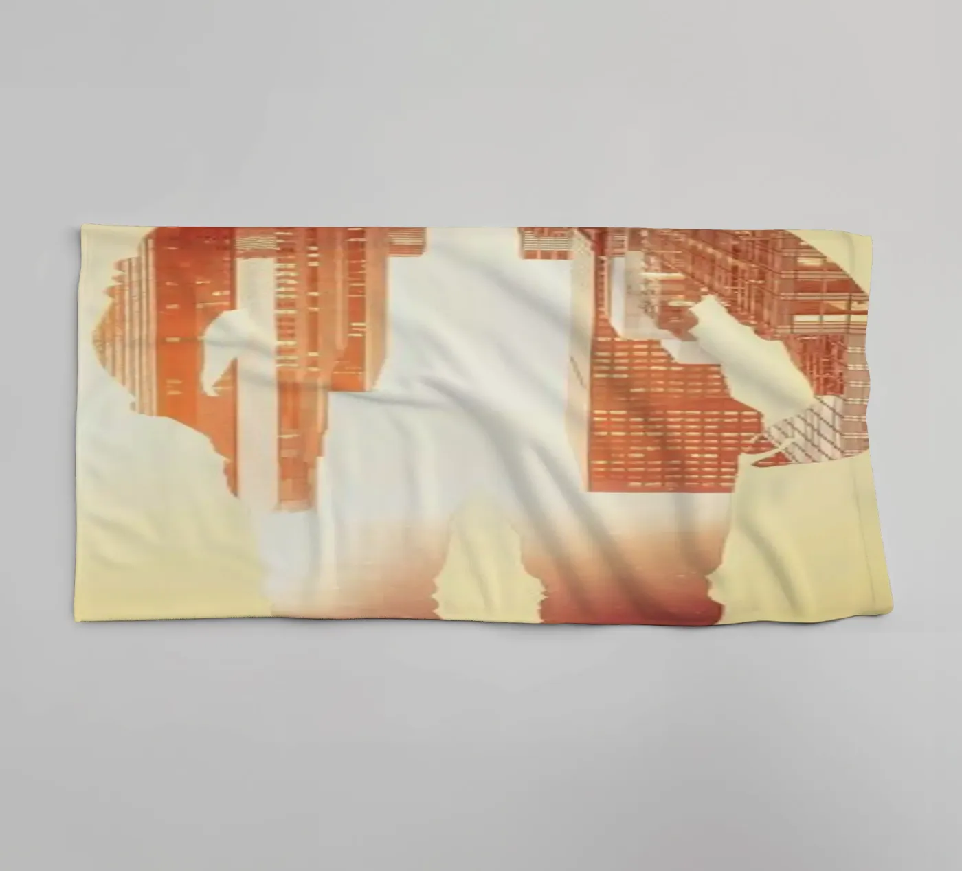 Time Manager badhanddoek van Eugene Soloviev