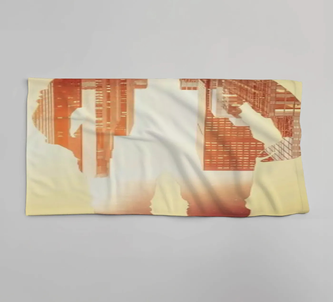 Time Manager badhanddoek van Eugene Soloviev