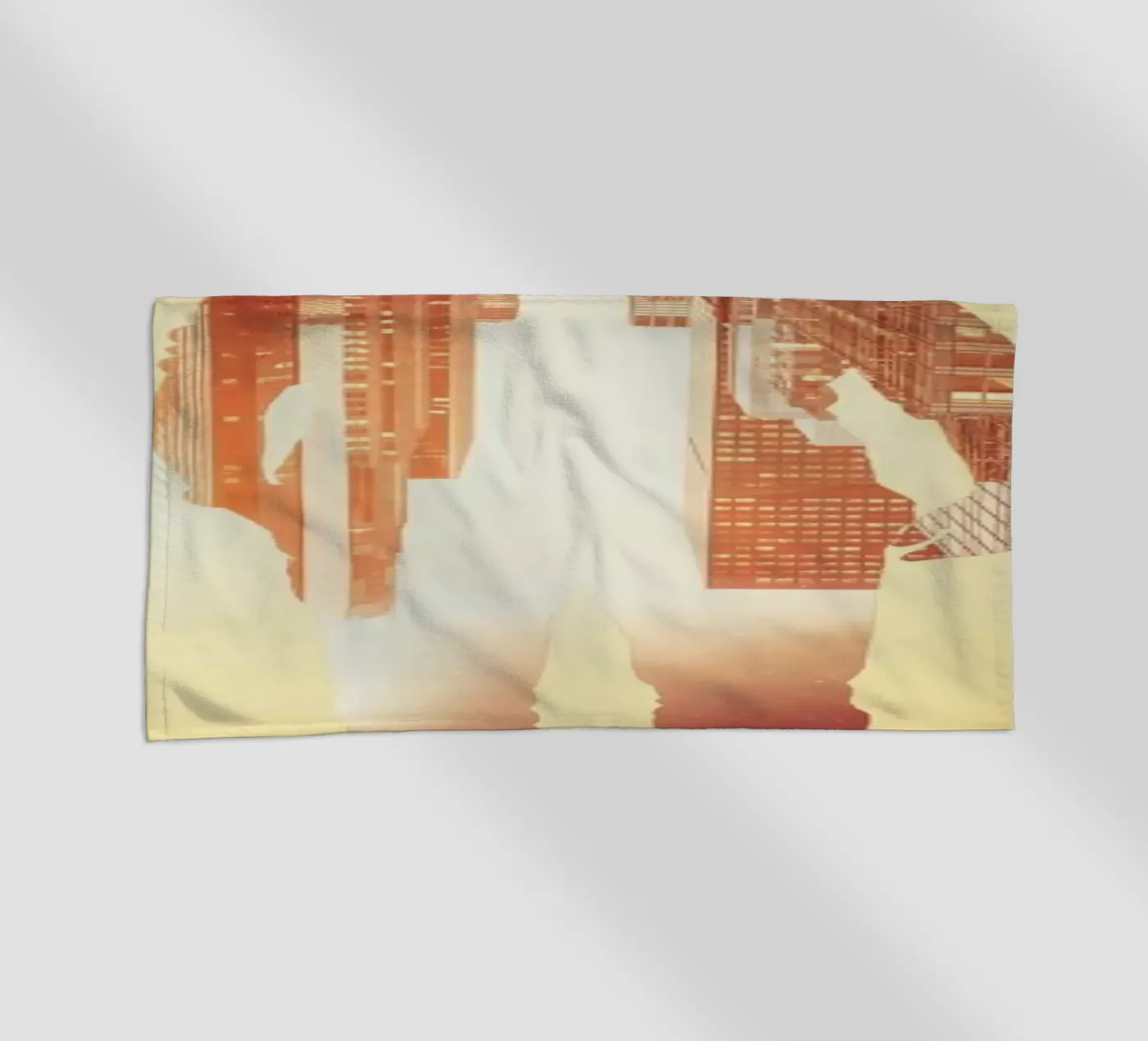 Time Manager strandhanddoek van Eugene Soloviev