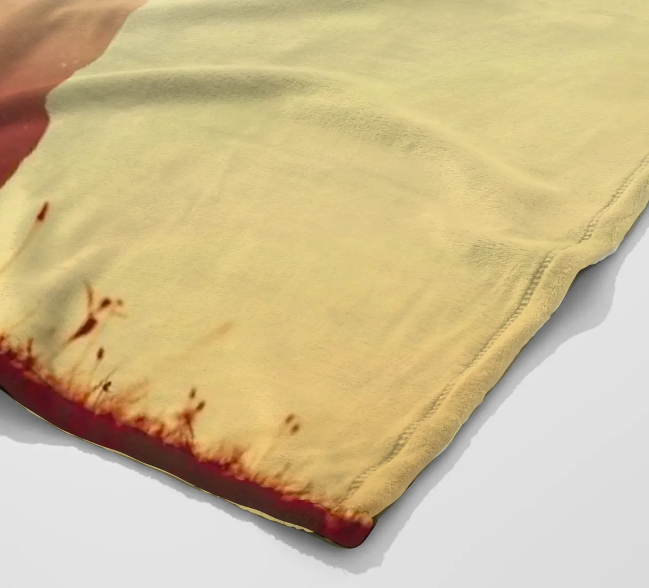 Time Manager fleece blanket by Eugene Soloviev