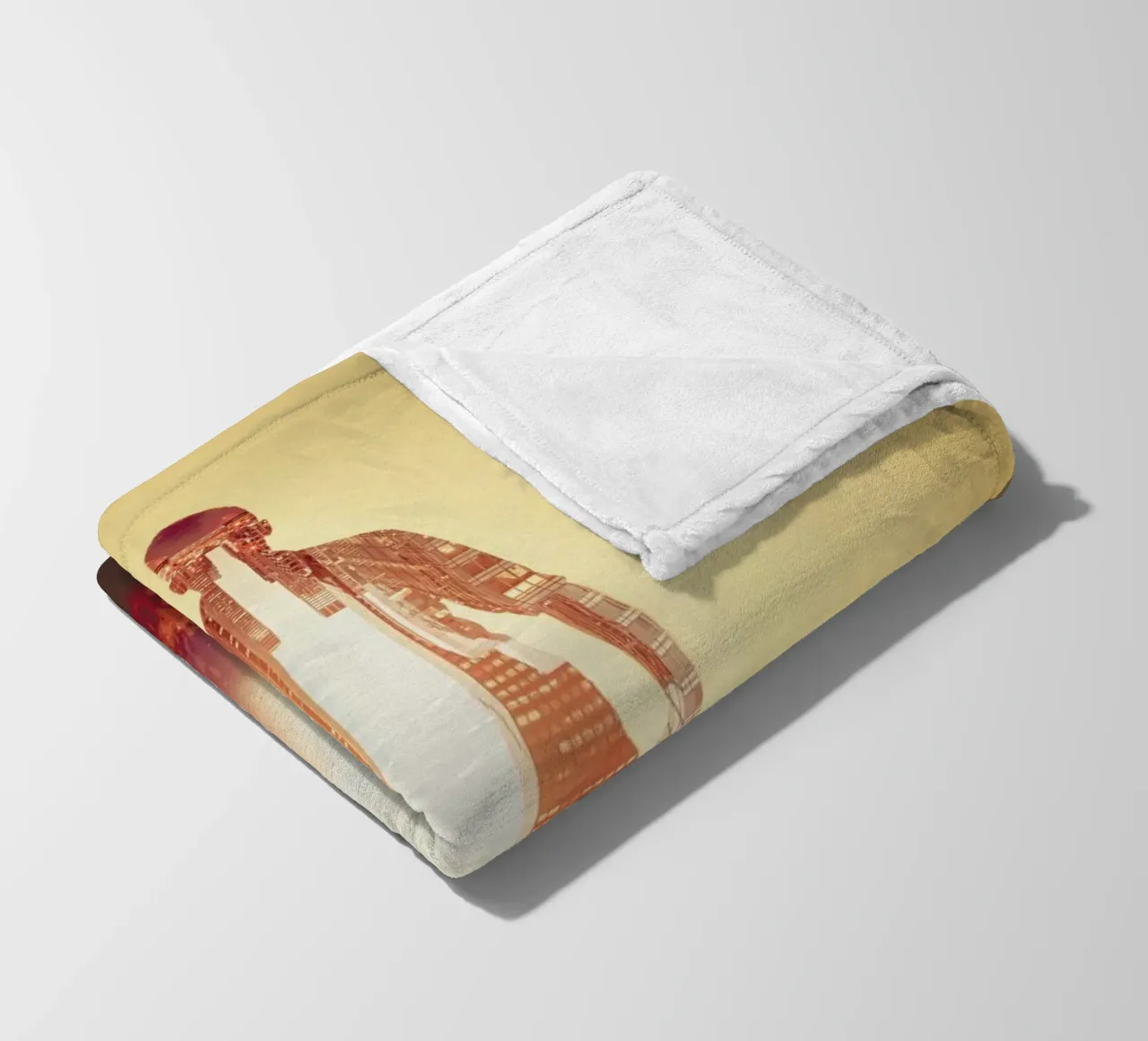 Time Manager fleece blanket by Eugene Soloviev