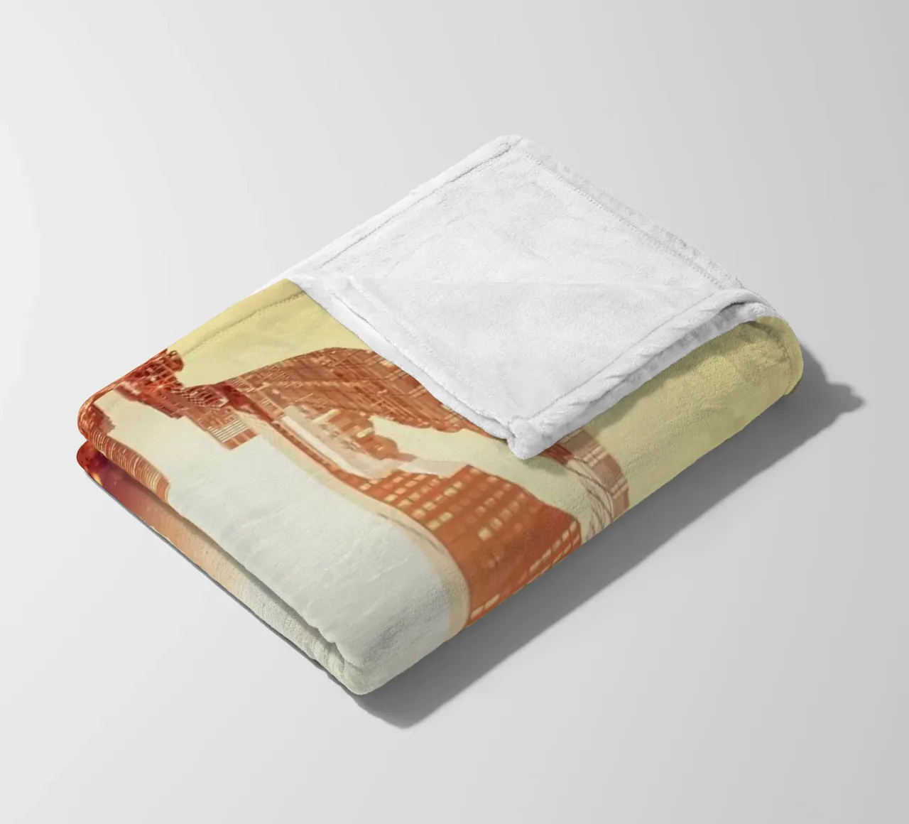 Time Manager fleece blanket by Eugene Soloviev