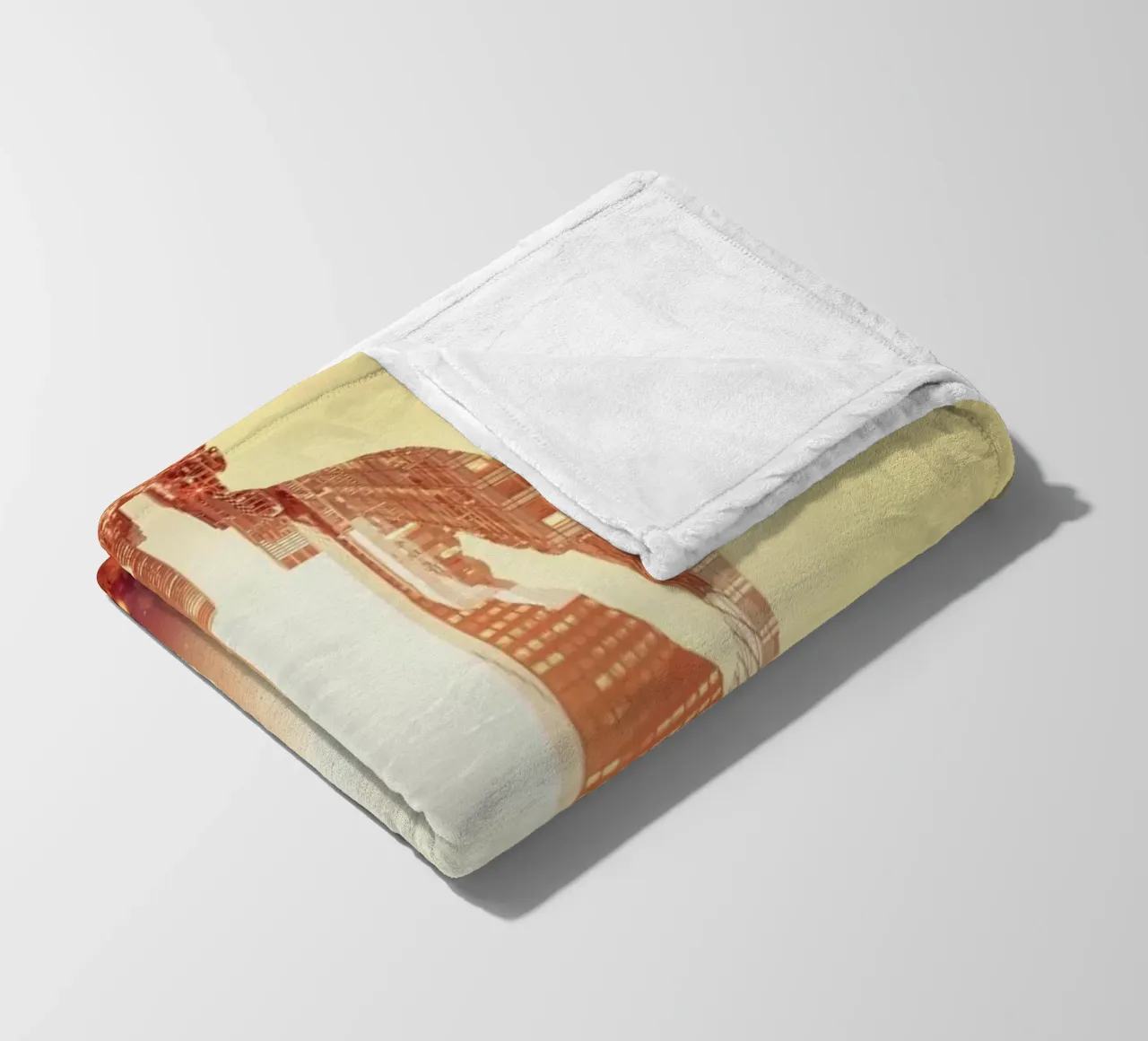 Time Manager fleece blanket by Eugene Soloviev
