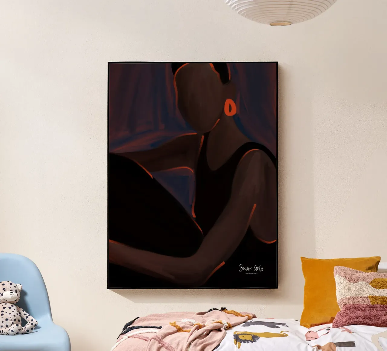 Afro Yola plexiglass da Mathudace Créas