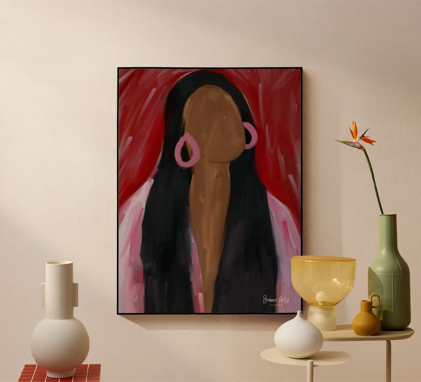 Afro Tales acrylic glass by Mathudace Créas