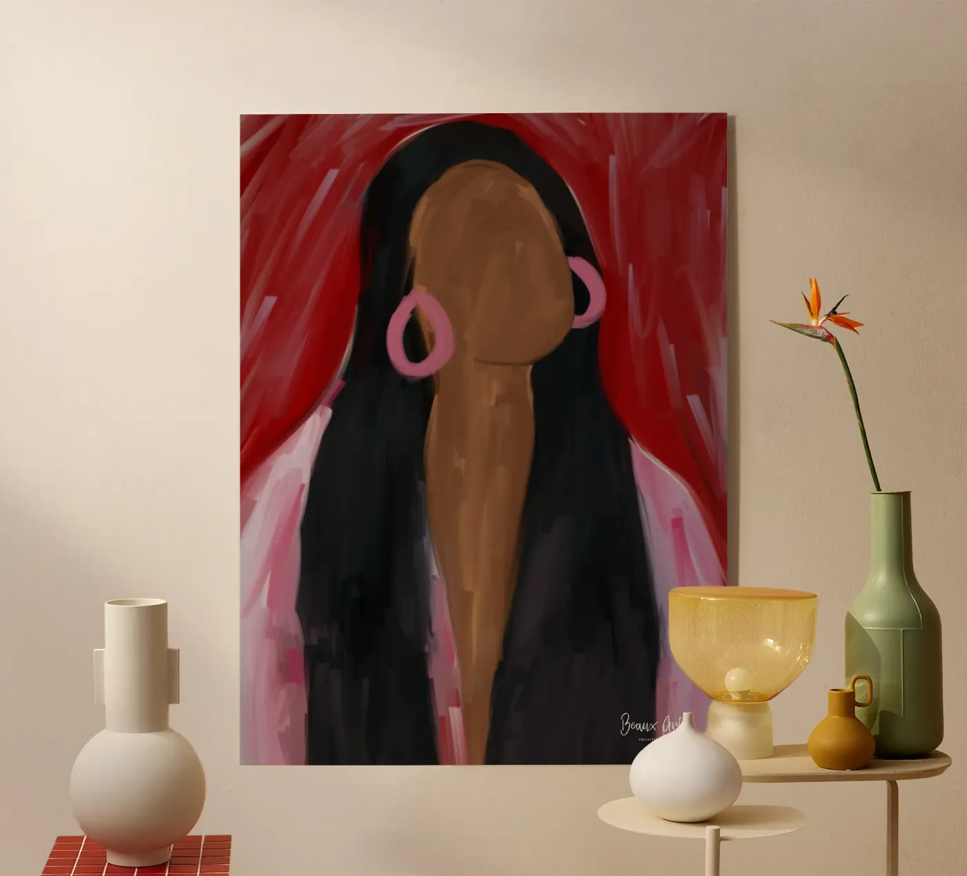 Afro Tales acrylic glass by Mathudace Créas