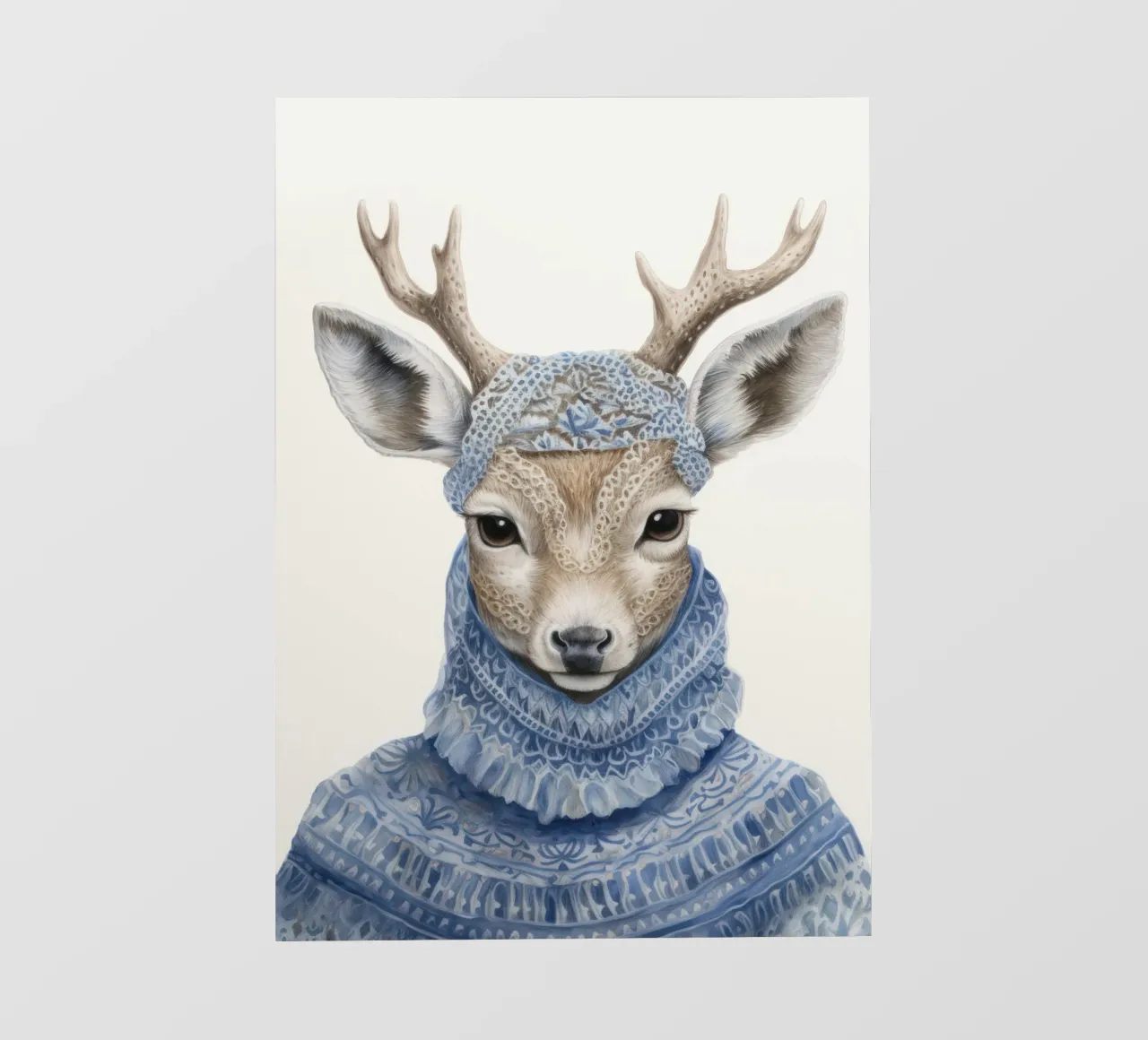 Cute Deer in Sweater pvc cover by IamHomeStudio