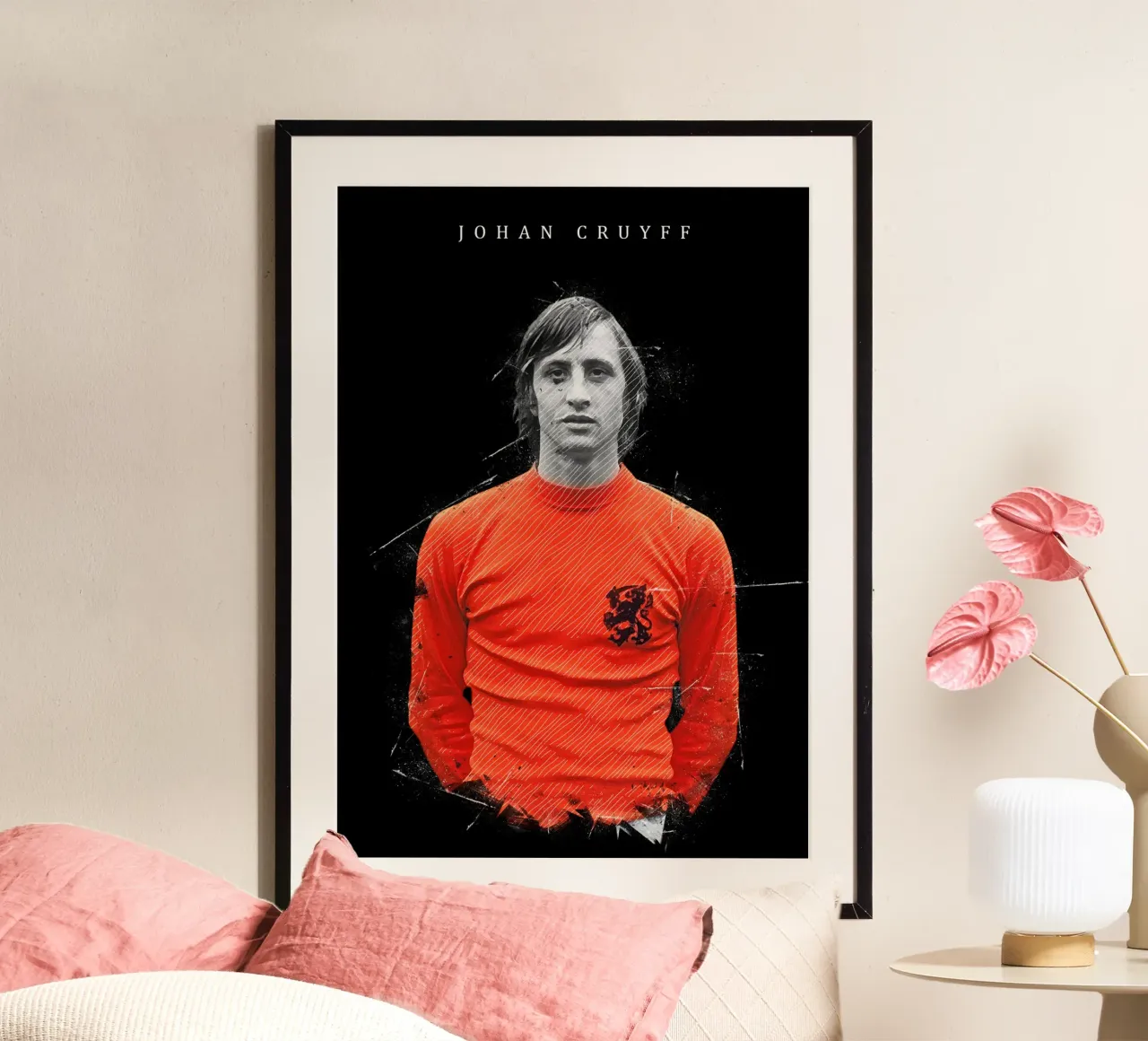 Johan Cruyff carta hahnemühle da tenten